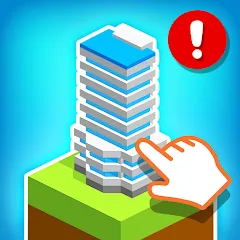 Скачать взломанную Tap Tap: Idle City Builder Sim  [МОД Unlimited Money] - стабильная версия apk на Андроид
