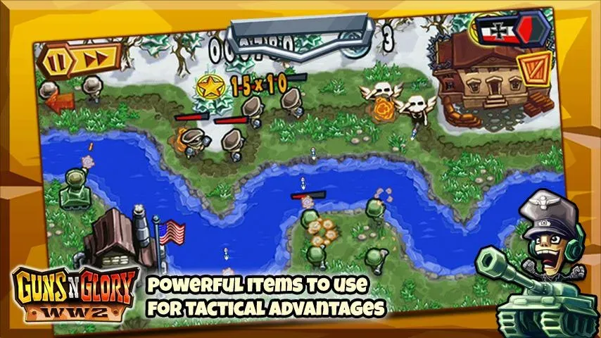 Guns'n'Glory WW2  [МОД Бесконечные монеты] Screenshot 4