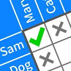 Взломанная Cross Logic: Smart Puzzle Game (Кросс Лоджик)  [МОД Menu] - полная версия apk на Андроид