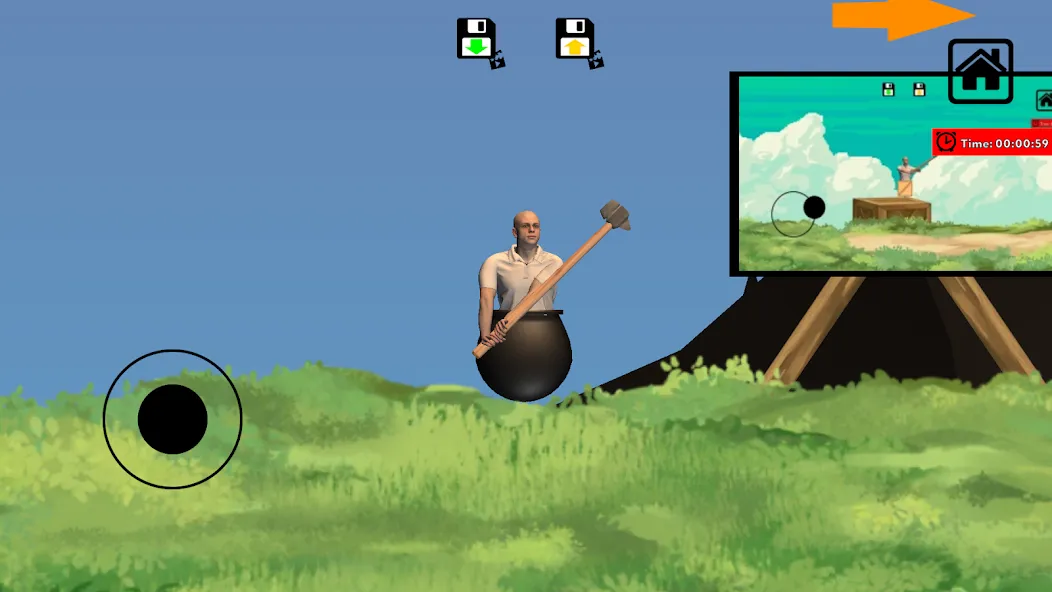 Getting with hammer it (Геттинг вместе с молотком)  [МОД Бесконечные деньги] Screenshot 5