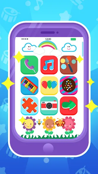 Baby Phone: Toddler Games (Беби Фон)  [МОД Unlimited Money] Screenshot 1