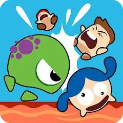 Взломанная Monster Run: Jump Or Die  [МОД Все открыто] - последняя версия apk на Андроид