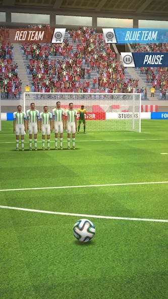 Strike Football Game FreeKick  [МОД Много монет] Screenshot 5