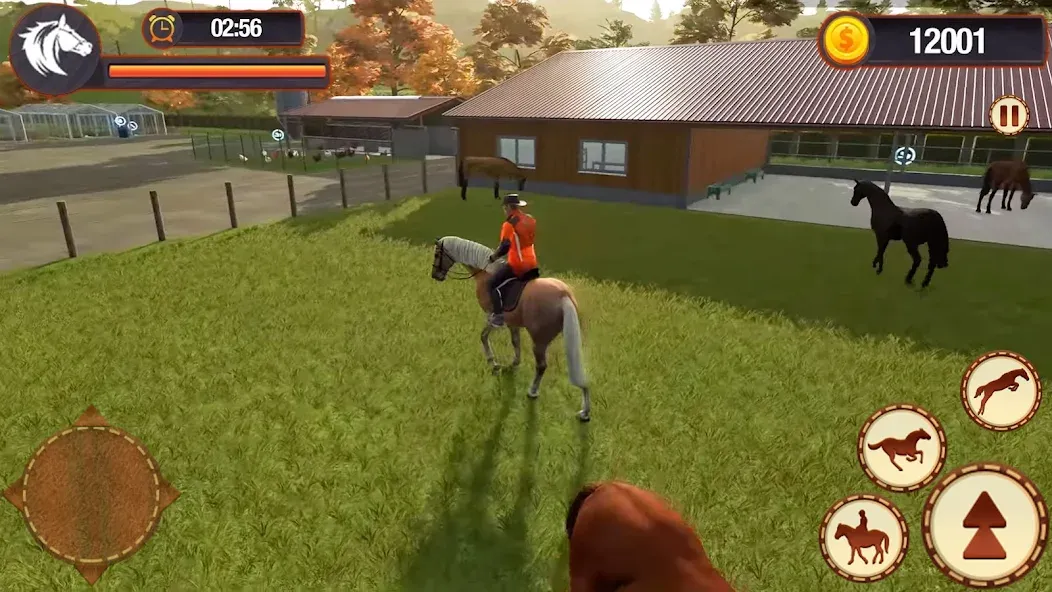 My Horse Herd Care Simulator (Мой симулятор ухода за стадом лошадей)  [МОД Unlocked] Screenshot 4