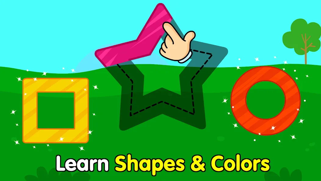 Shapes & Colors Games for Kids  [МОД Бесконечные деньги] Screenshot 1