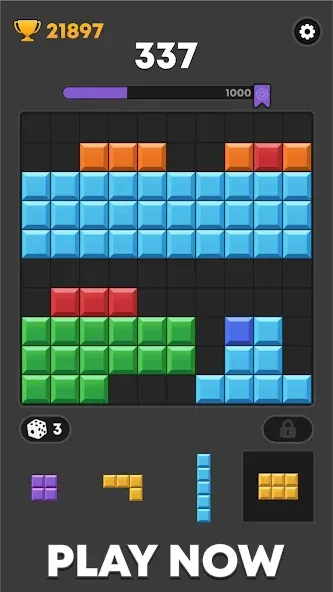 Block Mania - Block Puzzle (Блок Мания)  [МОД Menu] Screenshot 4