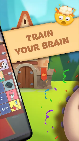 Word Logic - Brain Game Puzzle  [МОД Много денег] Screenshot 3