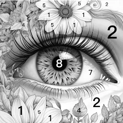 Скачать взломанную Magic Paint: Color by number (Магик Пейнт)  [МОД Бесконечные деньги] - последняя версия apk на Андроид