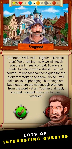 MMOQuest (mobitva) (ММОКвест)  [МОД Много монет] Screenshot 3