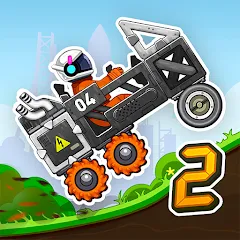 Взлом Rovercraft 2: Race a space car (Роверкрафт 2)  [МОД Меню] - последняя версия apk на Андроид