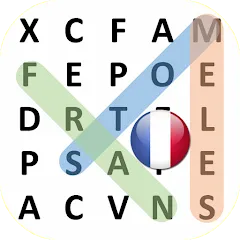 Взлом Mots Mêlés Français  [МОД Unlocked] - последняя версия apk на Андроид