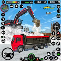 Скачать взлом Excavator Simulator Crane Game (Экскаватор Симулятор Кран Игра)  [МОД Unlocked] - последняя версия apk на Андроид