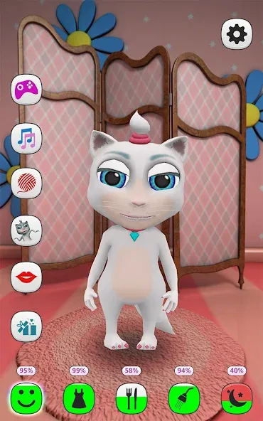 My Talking Kitty Cat  [МОД Меню] Screenshot 1