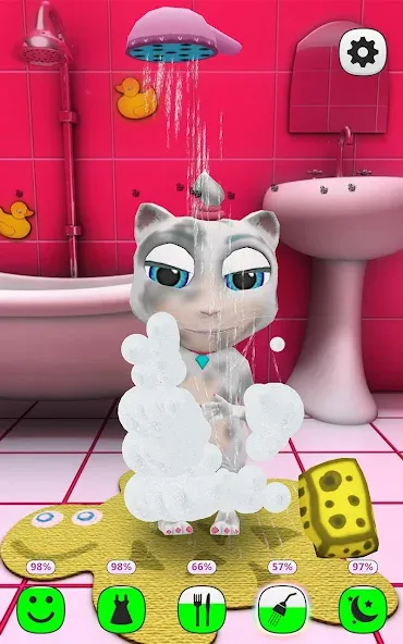 My Talking Kitty Cat  [МОД Меню] Screenshot 2