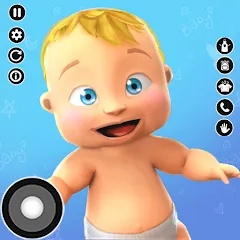 Скачать взломанную Virtual Baby Mother Simulator  [МОД Unlimited Money] - полная версия apk на Андроид