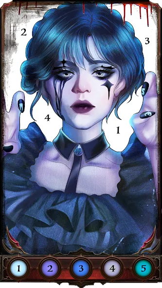 Dark, Horror Color by Number  [МОД Все открыто] Screenshot 5