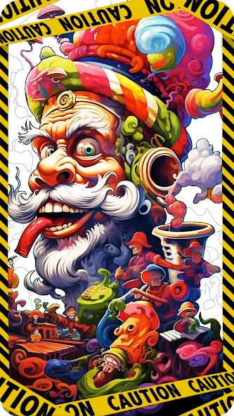 Dark Fantasy Coloring Games  [МОД Бесконечные монеты] Screenshot 3