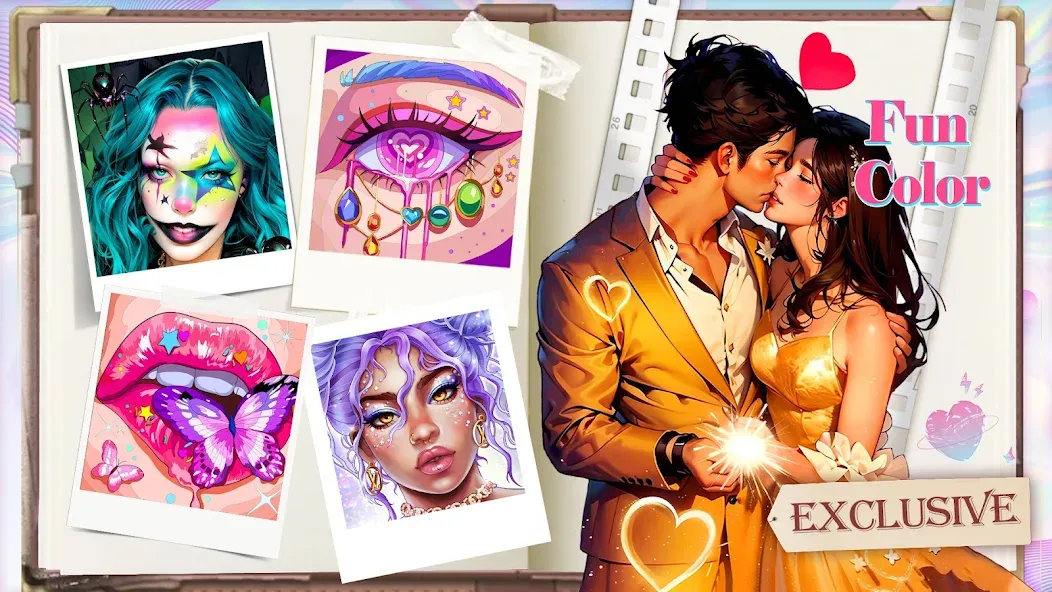 Fun Color:Happy Coloring games  [МОД Menu] Screenshot 4