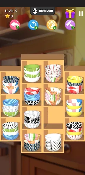 Bowl Sort Bonanza (Боул Сорт Бонанза)  [МОД Бесконечные монеты] Screenshot 2