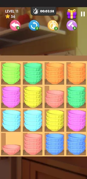 Bowl Sort Bonanza (Боул Сорт Бонанза)  [МОД Бесконечные монеты] Screenshot 5
