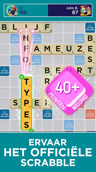 Scrabble® GO - Woordspel (Скрэббл ГО)  [МОД Menu] Screenshot 1