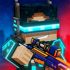 Скачать взлом Pixel Strike 3D - FPS Gun Game (Пиксель Страйк 3Д)  [МОД Menu] - стабильная версия apk на Андроид