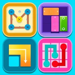 Взломанная Puzzle Games Collection game  [МОД Unlimited Money] - последняя версия apk на Андроид