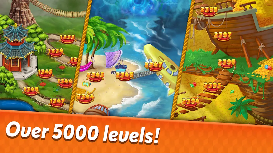 Indy Cat 2: Match 3 game  [МОД Много денег] Screenshot 5