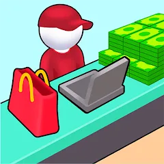 Взломанная My Mini Mall: Mart Tycoon Game  [МОД Unlocked] - стабильная версия apk на Андроид
