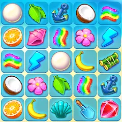Взломанная Onet Paradise: connect 2 tiles (Онет Парадайз)  [МОД Unlimited Money] - полная версия apk на Андроид