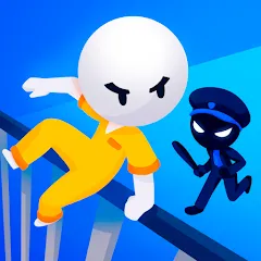 Скачать взломанную Prison Escape 3D - Jailbreak (Призон Искепе)  [МОД Unlimited Money] - стабильная версия apk на Андроид