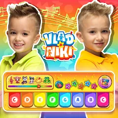 Скачать взлом Vlad and Niki: Kids Piano  [МОД Unlocked] - полная версия apk на Андроид
