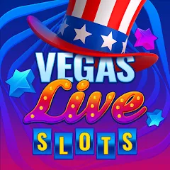Скачать взломанную Vegas Live Slots: Casino Games (Вегас Лайв Слотс)  [МОД Unlimited Money] - последняя версия apk на Андроид