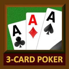 Скачать взломанную Ace 3-Card Poker (эйс 3)  [МОД Бесконечные деньги] - стабильная версия apk на Андроид