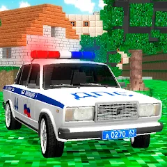 Взлом Стив ВАЗ 2107 ДПС Лада Семерка  [МОД Unlocked] - стабильная версия apk на Андроид