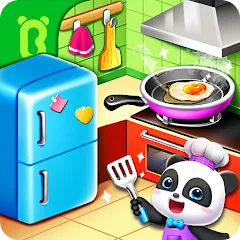 Скачать взлом My Baby Panda Chef  [МОД Menu] - стабильная версия apk на Андроид
