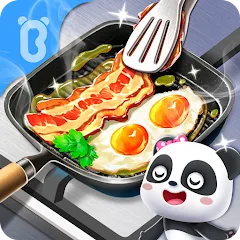 Скачать взлом Baby Panda's Breakfast Cooking  [МОД Все открыто] - последняя версия apk на Андроид
