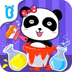 Взлом Baby Panda's Color Mixing  [МОД Много денег] - стабильная версия apk на Андроид