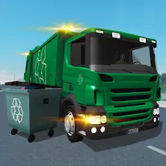 Взломанная Trash Truck Simulator (Трэш Трак Симулятор)  [МОД Меню] - стабильная версия apk на Андроид
