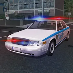 Взломанная Police Patrol Simulator (Полицейский патрульный симулятор)  [МОД Бесконечные деньги] - стабильная версия apk на Андроид