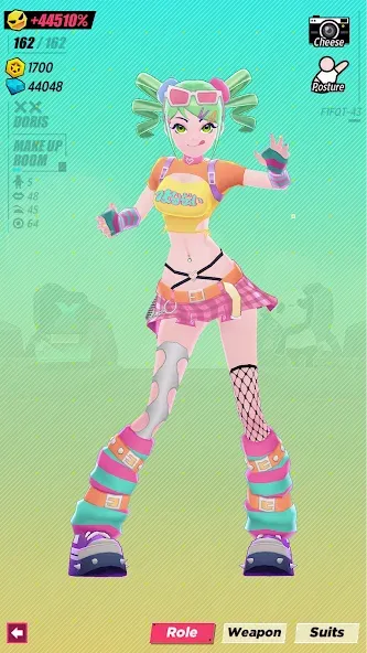 Slash & Girl - Endless Run  [МОД Меню] Screenshot 1