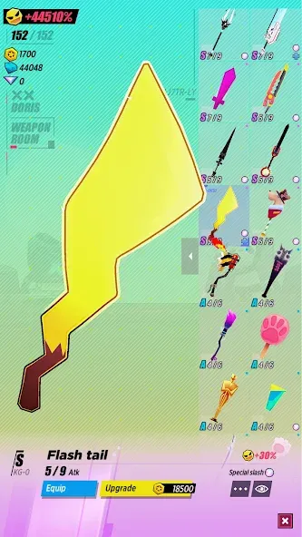 Slash & Girl - Endless Run  [МОД Меню] Screenshot 3