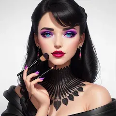 Взлом Fashion Makeover Stylist Game  [МОД Все открыто] - стабильная версия apk на Андроид