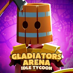 Скачать взломанную Gladiators Arena: Idle Tycoon (Гладиаторская арена)  [МОД Много монет] - стабильная версия apk на Андроид