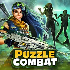 Скачать взломанную Puzzle Combat: Match-3 RPG (Пазл Комбат)  [МОД Menu] - полная версия apk на Андроид