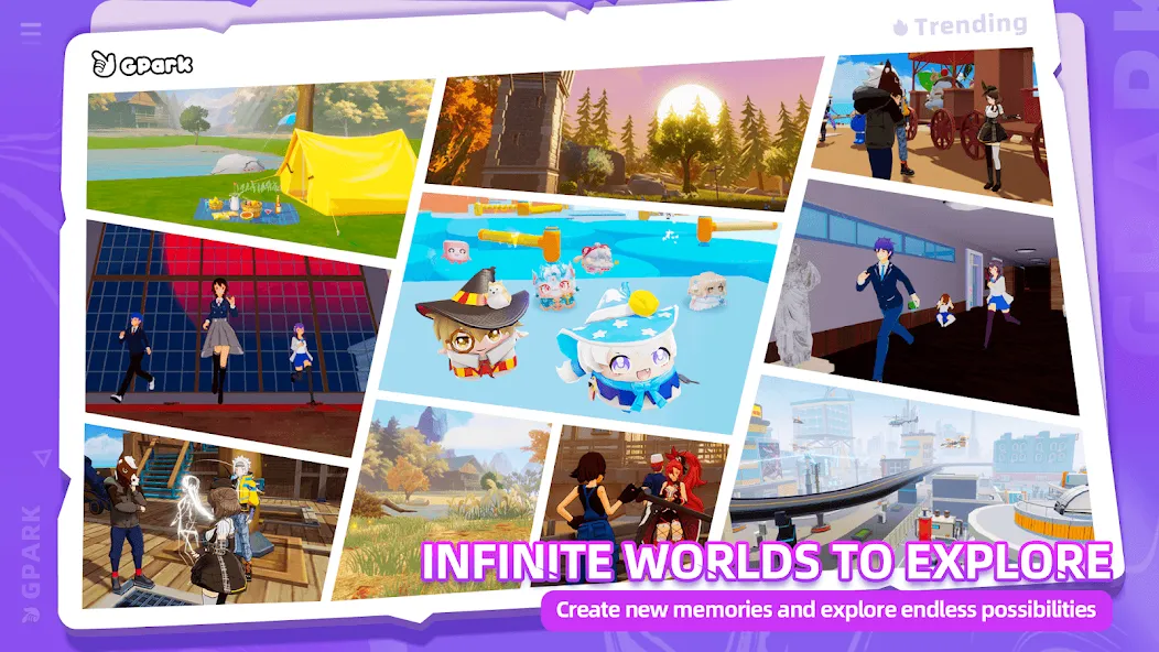 GPark (Джи Парк)  [МОД Menu] Screenshot 1