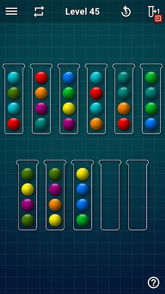 Ball Sort Puzzle - Color Games (Балл Сорт Пазл)  [МОД Все открыто] Screenshot 2