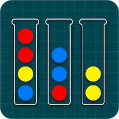 Взлом Ball Sort Puzzle - Color Games (Балл Сорт Пазл)  [МОД Все открыто] - полная версия apk на Андроид