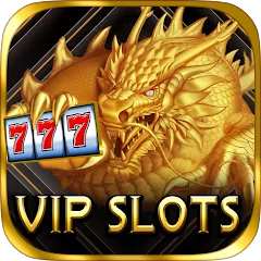 Взломанная VIP Deluxe Slots Games Offline  [МОД Unlocked] - последняя версия apk на Андроид