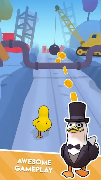 Duck On The Run (Дак он зе Ран)  [МОД Много денег] Screenshot 2